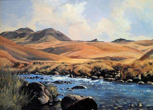 Ted Hoefsloot - Riverscape - Investment art! - Absolutely stunning!!